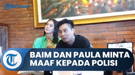 Baim Wong Dan Paula Verhoeven Minta Maaf Terkait Konten Prank KDRT