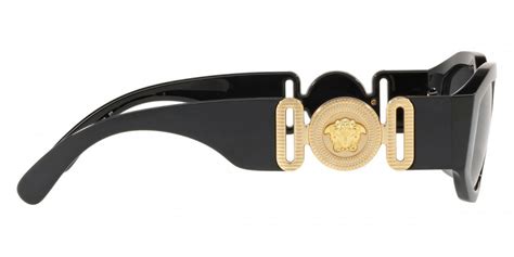 Versace™ Medusa Biggie Ve4361 Gb187 53 Black Sunglasses