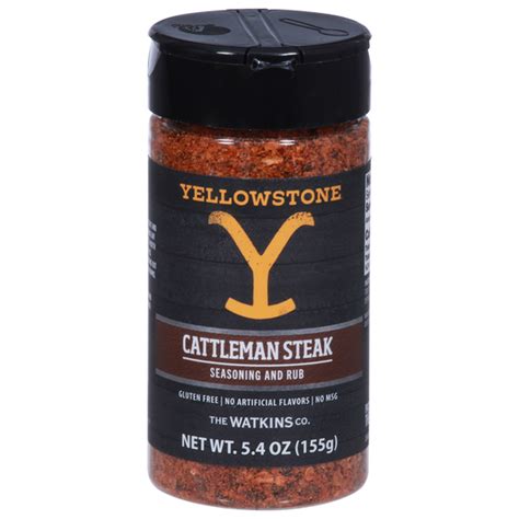 Yellowstone Seasoning And Rub Cattleman Steak 54 Oz Delivery Or