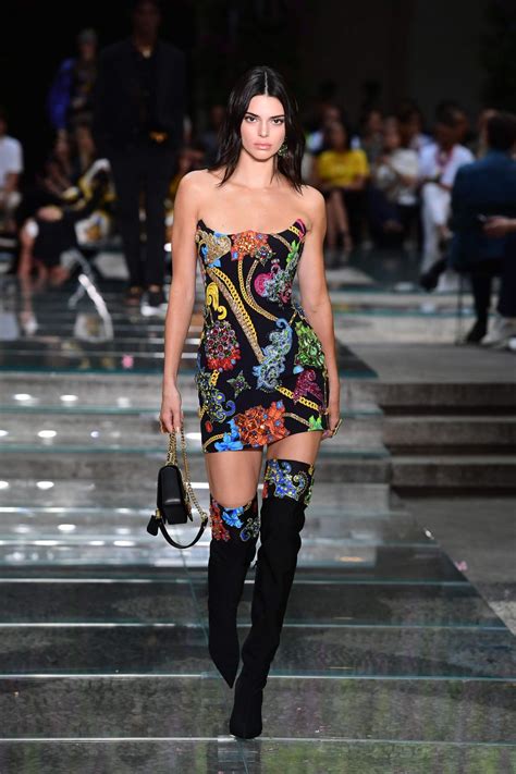 Kendall Jenner At Versace Fashion Show At Milan Fashion Week 06162018