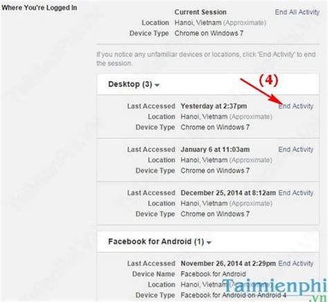 Logout Facebook Account Remotely Remote Logout Facebook Account