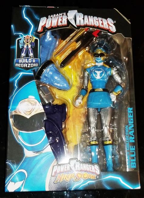 Licensed Power Rangers Legacy Ninja Storm Blue Ranger Brand New In Box