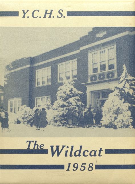 1958 yearbook from Yates Center High School from Yates center, Kansas ...