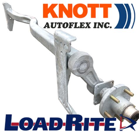 2700LB OEM TORSION AXLE ASSEMBLY - 66.50" FRAME CENTERS - KNOTTⒸ | Load ...