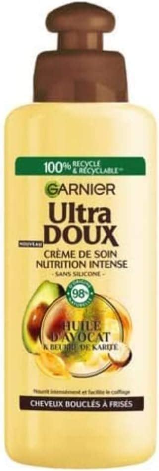 Garnier Ultra Doux Cr Me De Soin Cheveux Boucl S Sans Rin Age