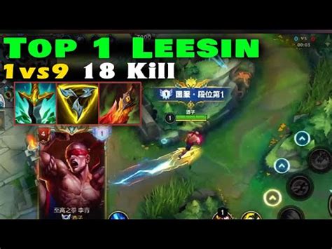 Leesin Wild Rift Tốc chiến China Gameplay Guide Leesin Jungle Hướng