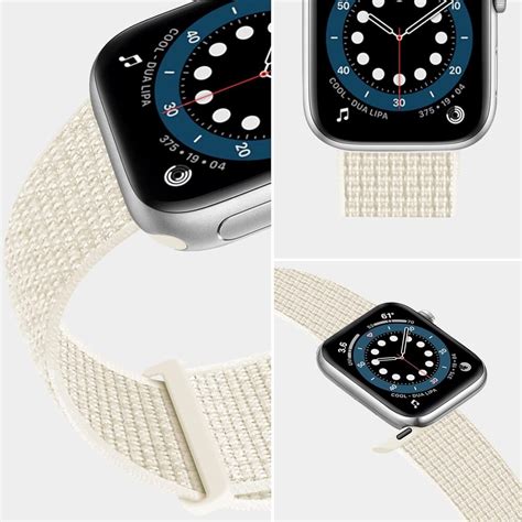 Apple Watch Nylon Loop Bandje Sterrenlicht Smartwatchbanden Nl