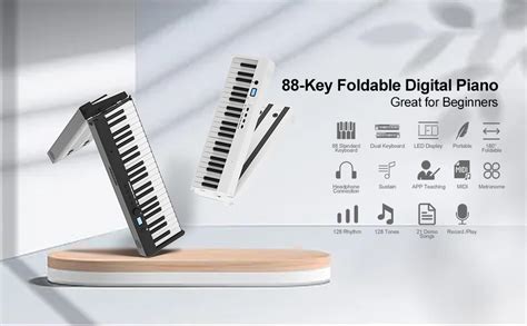 Amazon Finger Dance Folding Piano Electric Piano Keyboard With