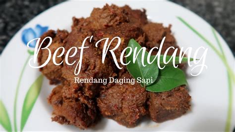 Rendang Sapi Ny Fatma Jarot Madana