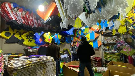 Kite Market Daresi Ludhiana Vlog Best Kite Variety Youtube