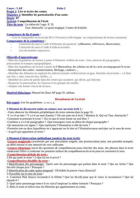 Lire Et Construire Un Tableau Cm1