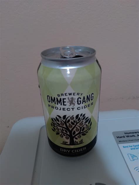 My First Hard Cider Experience This Is Pretty Good Its Got A Nice