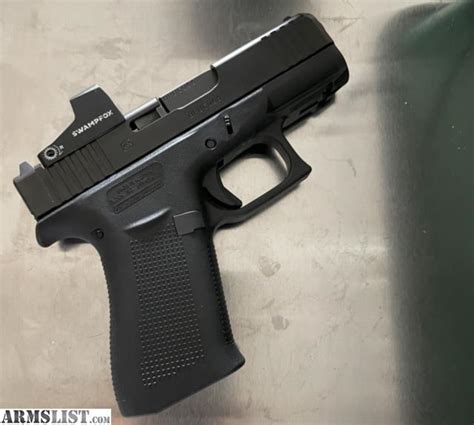 ARMSLIST For Sale Glock 43x MOS W Swampfox Sight