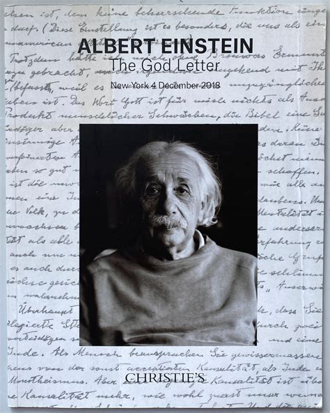 Albert Einstein The God Letter