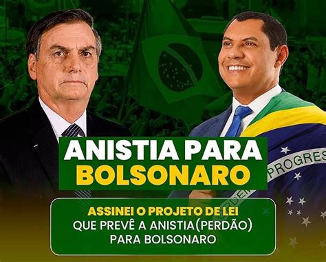 Projeto De Lei Para Anistia A Bolsonaro Tem Assinatura Do Deputado