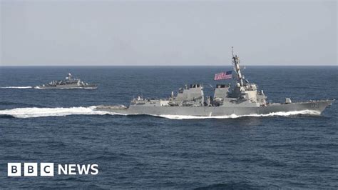 US Reveals Rare Joint Navy Patrols With Philippines BBC News