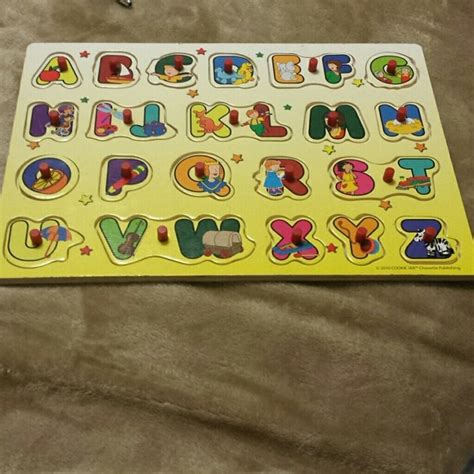 Other | Caillou Alphabet Puzzle | Poshmark