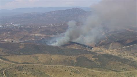 Brush Fire In Sycamore Canyon Burns At Least Acres Cbs