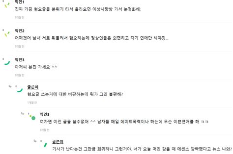 욕 먹을 각오하고 본진에서 일침하는 언냐  유머움짤이슈 에펨코리아