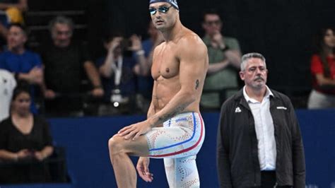 Photo Florent Manaudou De L Quipe De France C L Bre Sa M Daille De