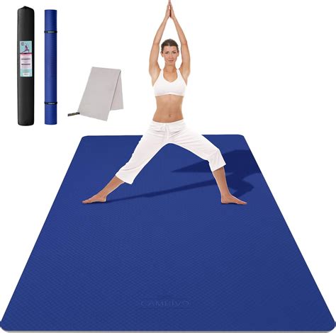 Cambivo Tappetino Yoga Fitness Extra Largo Cm Cm Mm Ecologico