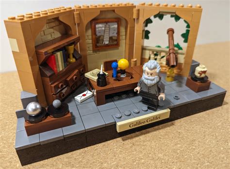 LEGO Ideas 40595 Hommage An Galileo Galilei Aktuelle Gratis Beigabe Im