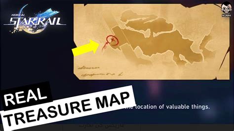 Real Treasure Map Location In Honkai Star Rail Sampo Treasure Map