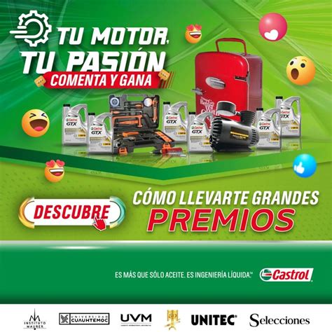 Promo Selecciones Reader S Digest Y Castrol Tu Motor Tu Pasi N Gana