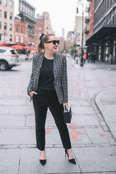 Tweed Blazer Outfit Ideas Wit Whimsy