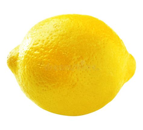 La Fetta Del Limone Ha Isolato Immagine Stock Immagine Di Limone