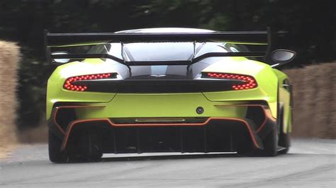 Watch The Aston Martin Vulcan AMR Pro Do Burnouts At Goodwood