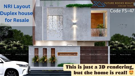 NRI Layout Independent House For Sale 3bhk Duplex House A Khata