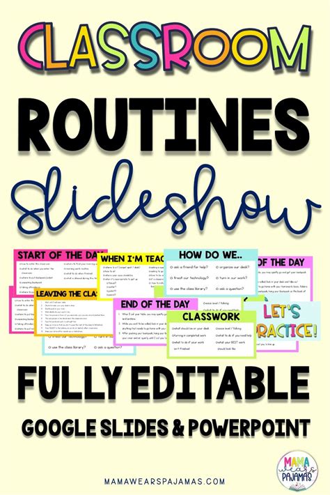 Ultimate Guide To Procedures And Routines In The Classroom Mama Wears Pajamas In 2024