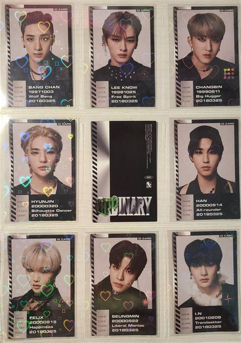 Stray Kids Official Oddinary Photocards Etsy Denmark