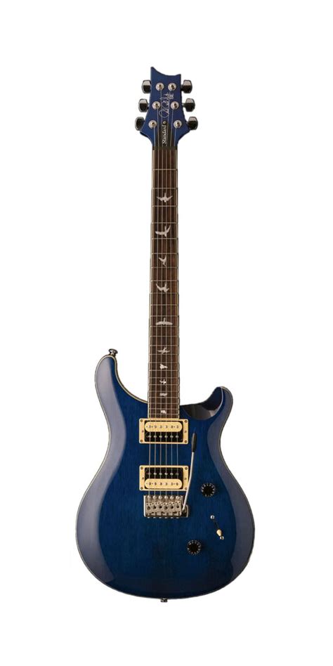 Prs Se Standard 24 Translucent Blue Tremolo Bridge Fret12