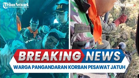 Pesawat Jatuh Di Nunukan Warga Pangandaran Korban Tragedi Pesawat