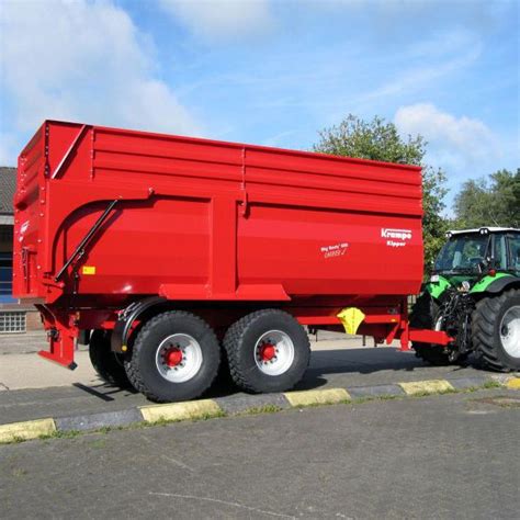 Dump Trailer Big Body 650 Carrier Krampe Fahrzeugbau GmbH Tandem