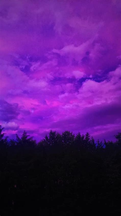 Aesthetic Purple Clouds Background Novocom Top Purple Sky Aesthetic