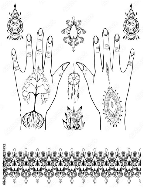 Aggregate 166 Hand Mehndi Design Drawing Latest Nanoginkgobiloba Vn