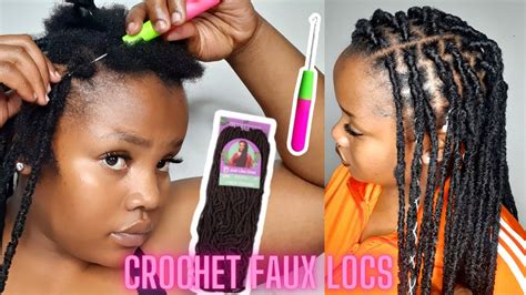 Individual Crochet Faux Locs Faux Locs On A Very Short Hair Rethabile Moselakgomo Youtube