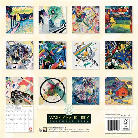 Kandinsky Calendar Week Emelda Bertina