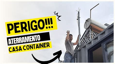 Como Fazer ATERRAMENTO em CONTAINER Passo a Passo da Execução YouTube