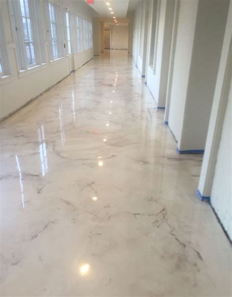 Concrete Floor Looks Like Marble Flooring Tips