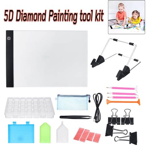 Foldable Stand For Diamond Painting Light Pad Specialty Design A4 Led