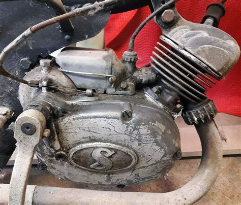 Engine Sachs Of 1958 Rixe Moped 1 25 PS Motorrad Mofa