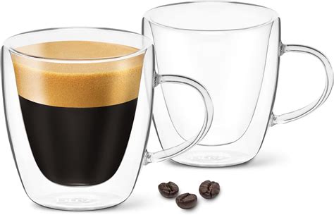 Lot De Tasses Expresso De G Avec Poign E Petits Verres Shot