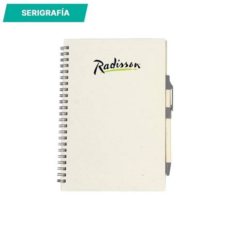 Libreta Fabricada En Milk Paper Promocionales LB 070