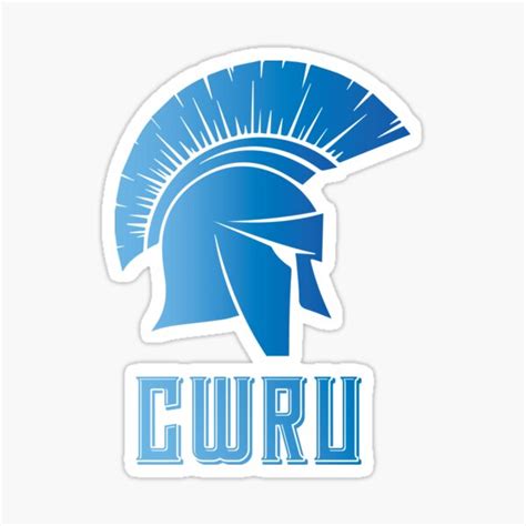 "Case Western Reserve University CWRU Spartans" Sticker by benacion01 | Redbubble