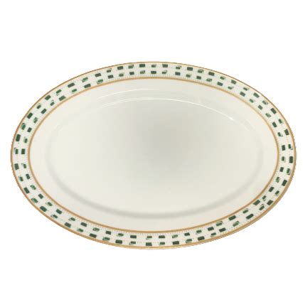 La Bocca Oval Platter Cm Porcelaine Fine