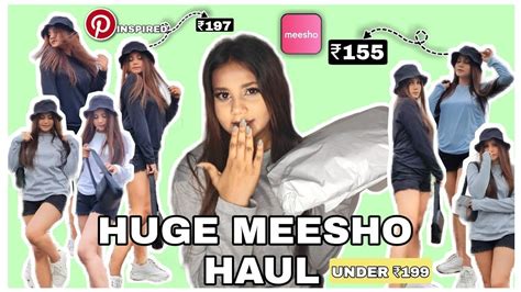 Best Meesho Top Haul Starting Rs Meesho Tshirt Haul Korean Tops